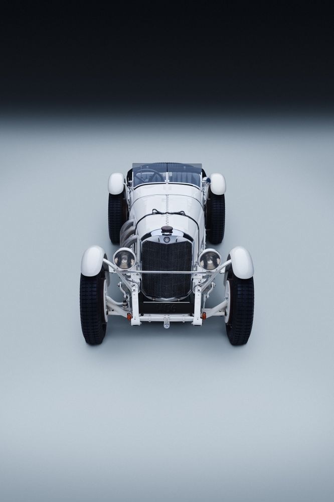 Mercedes-Benz SSK (W 06), obdobie výroby 1928 až 1932. Vozidlo z roku 1928.